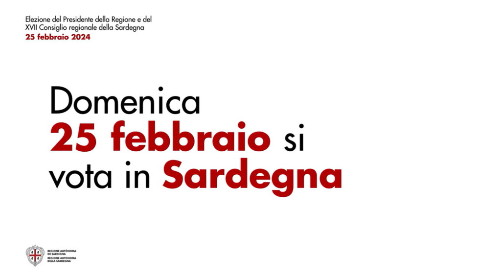 Come si vota – Elezioni in Sardegna, 25 febbraio 2024